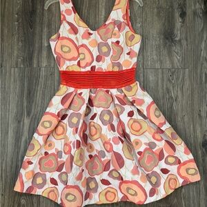 Rinascimento Italian fit and flare Dress, Made In Italy, size medium